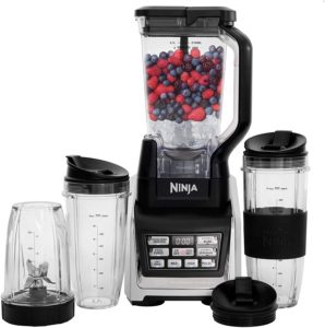 Nutri Ninja Personal and Countertop Blender with 1200-Watt Auto-iQ Base