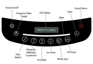 blendtec control panel