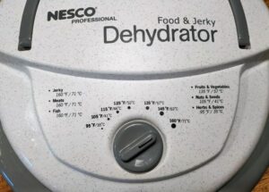 nesco fd75a controls