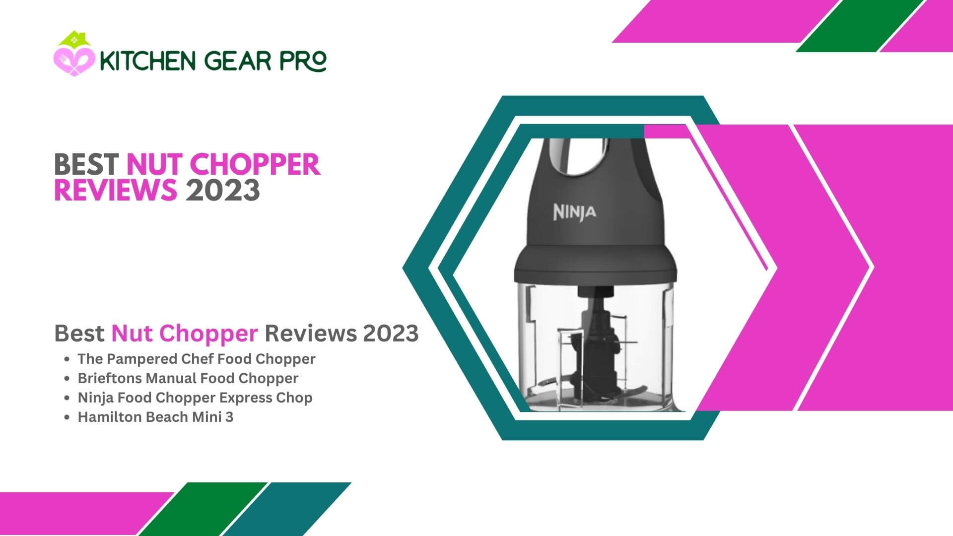Best Nut Chopper Reviews 2023