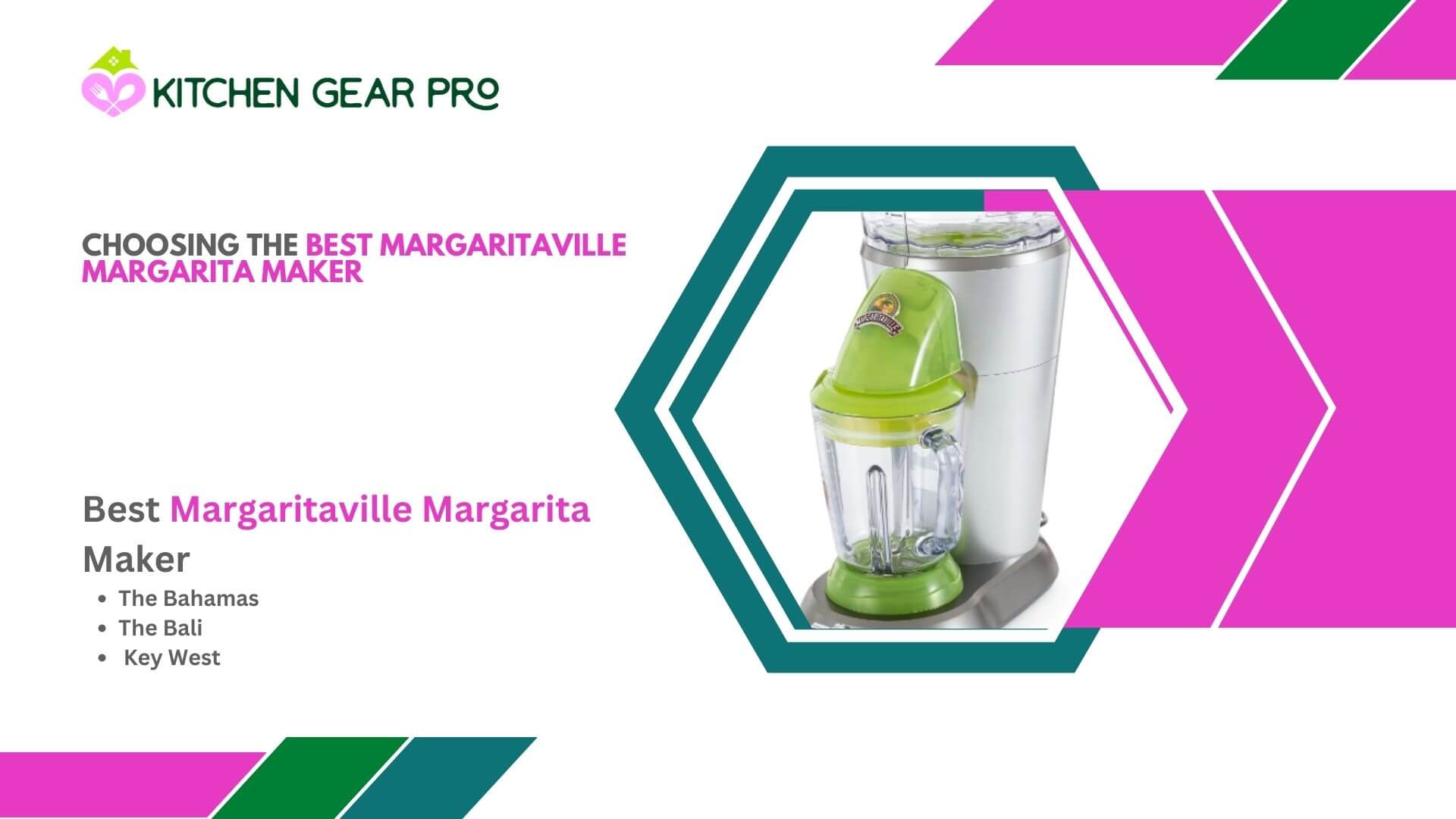 Choosing The Best Margaritaville Margarita Maker